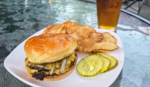 Monday Smash Burger n' Pint Special